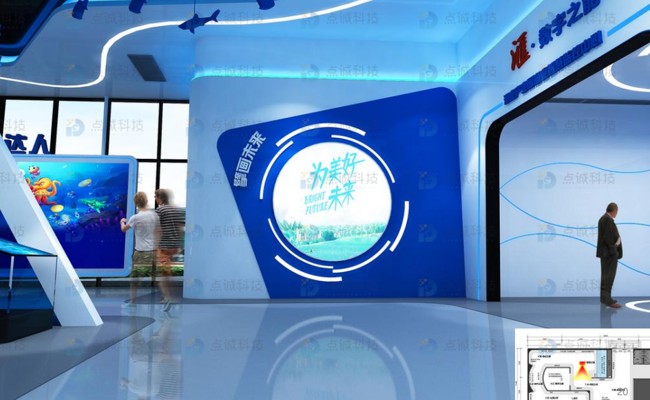 走進(jìn)數(shù)字展廳，感受科技的力量